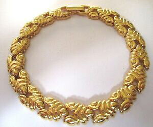 yzANZT[@lbNX@uXbgre[WlA[fR[tbracelet bijou vintage couleur or sign monet maillons dco en relief 258