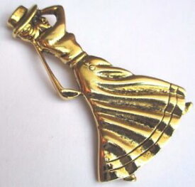 【送料無料】アクセサリー　ネックレス　レトロビンテージファムゴルフリリーフbroche couleur or bijou vintage rtro femme golf finement dtaill relief 2931