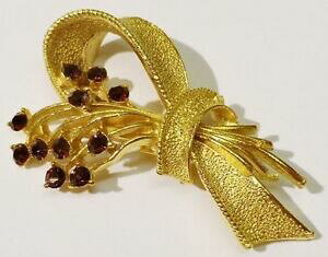 yzANZT[@lbNX@re[WNX^broche bijou vintage bouquet fleur nud grav cristal couleur amthyste * 4077