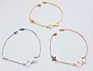 yzANZT[@lbNX@JtJtN[o[V{XeXX`[sNS[hVo[S[hbracciale donna bracciali fiore trifoglio fioritura simbolo in acciaio inox oro rosa