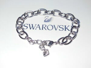 �y���������z�A�N�Z�T���[�@�l�b�N���X�@�X�����t�X�L�[�u���X���b�ggenuine cigno firmate swarovski bracciale con charm