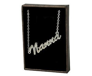 yzANZT[@lbNX@zCgbLS[hlbNXNX}Xnanna 18ct bianco oro placcatura collana con nomematrimonio natale amore regali