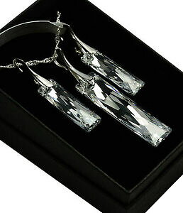 yzANZT[@lbNX@X^[OVo[lbNXXtXL[NX^NC[TCYoQbg925 argento sterling collana cristalli di swarovski comet cal regina baguette