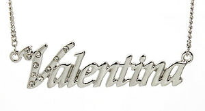 yzANZT[@lbNX@kzCgS[hbLlbNXNX}X18k bianco oro placcato collana con nome valentinacompleanno matrimonio natale