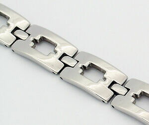 �y���������z�A�N�Z�T���[�@�l�b�N���X�@�J�~�\���X�e�����X�X�`�[���u���[�h�����N�u���X���b�grazor blade link bracciale in acciaio inox b11