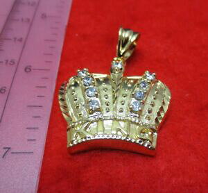 yzANZT[@lbNX@S[hNEL[rbNWRC`y_g[v14kt oro ep corona amp; zircone cubico 38cm ciondolo con 406762cm25mm corda