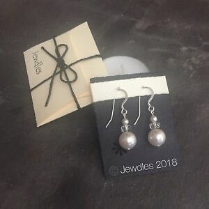 yzANZT[@lbNX@XtXL[NX^Avp[X^[OVo[COhbvfatto a mano swarovski crystal amp; perla argento sterling orecchini a goccia