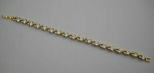 yzANZT[@lbNX@ejXuXbgS[hzCgXtXL[NX^bracciale tennisdoratocon swarovski bianchicristalli 18 cmnuovo