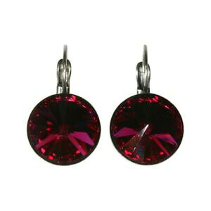 yzANZT[@lbNX@COsNJ[uEkonplott orecchini eurowire siciliani rivoli colore rosa scuro fuxia marrone con