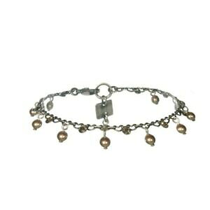 【送料無料】アクセサリー ネックレス カフパールベージュシャドウクリスタルkonplott bracciale pearl shadow beige cristallo ombre decorativa dorata