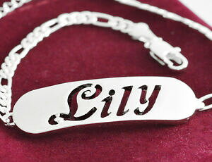 yzANZT[@lbNX@JX^uXbgbracciale con nome lily 18k placcato oro silver plated regalo personalizzato