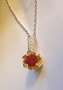 yzANZT[@lbNX@NGCVtBAWFgagnes creations fin pendentif avec chaine collier argent 925 amp; or orn rubis