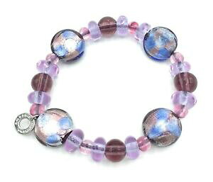 �y���������z�A�N�Z�T���[�@�l�b�N���X�@�J�t�x�l�`�A�C�^���A�����m�K���Xbracciale donna antica murrina veneziana murano glass made in italy vn 349