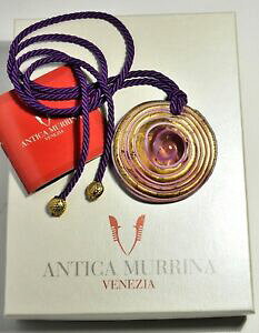 �y���������z�A�N�Z�T���[�@�l�b�N���X�@�l�b�N���X�x�j�X�{�b�N�Xcollana donna antica murrina venezia con confezione regalo nuova