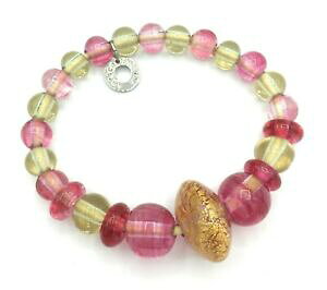�y���������z�A�N�Z�T���[�@�l�b�N���X�@�J�t�x�l�`�A�C�^���A�����m�K���Xbracciale donna antica murrina veneziana murano glass made in italy vn 317