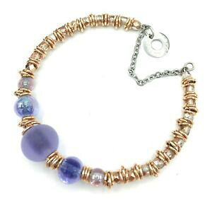 �y���������z�A�N�Z�T���[�@�l�b�N���X�@�J�t�x�l�`�A�C�^���A�����m�K���Xbracciale donna antica murrina veneziana murano glass made in italy vn 342