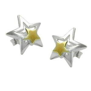 �y���������z�A�N�Z�T���[�@�l�b�N���X�@�v���O�X�^�[�J���[�V���o�[spina 11mm stella bicolori argento 925