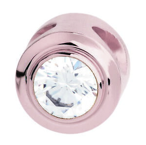 �y���������z�A�N�Z�T���[�@�l�b�N���X�@�f�U�C���g���[���[�X�e�����X�X�`�[�����[�Y�S�[���hdesign serio evia rimorchio an811 wh zirconi in acciaio inox rose gold colori