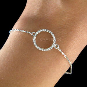 yzANZT[@lbNX@T[NXtXL[NX^~ danity infinity circle of love fatto con swarovski cristallo damigelle