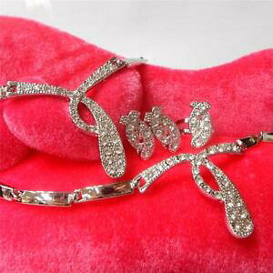 �y���������z�A�N�Z�T���[�@�l�b�N���X�@�y���_���g�X�g���b�v�W���R�j�E�������O�Q�[��gioco di collare,pendenti,da polso e anello con zirconio,per matrimoni e,festa