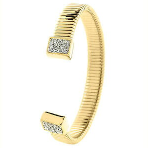 yzANZT[@lbNX@XeXX`[tbgCG[KX`[uJtuXbgacciaio inox placcato oro giallo piatta gas tubo polsino bracciale w