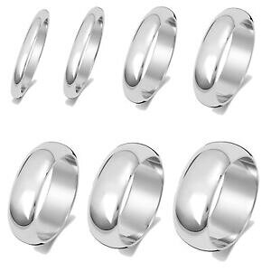 �y���������z�l�b�N���X�@���C�g�S�[���h listingultra light white 18ct gold 2, 25, 3, 4, 5, 6, 7, 8mm d shape wedding ring