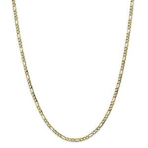 �y���������z�l�b�N���X�@�t�B�K���`�F�[��14k 35mm semisolid figaro chain bc93