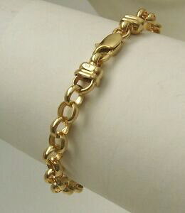 �y���������z�l�b�N���X�@parrot clasp 1921cmgenuine 9k 9ct solid gold belcher braceletgenuine 9k 9ct solid gold belcher bracelet with parrot clasp