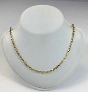 �y���������z�l�b�N���X�@128g61cm9ct�C�F���[�S�[���h�x���`���[�`�F�[��9ct yellow gold belcher chain 61cm in length 128g