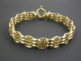 【送料無料】ネックレス　ヴィンテージゴールドファンシーリンクブレスレットvintage 9ct gold fancy link bracelet c1990