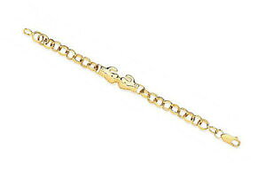 yzlbNX@CG[S[h{NVOO[ux`[uXbg9ct yellow gold childrens plain boxing glove belcher bracelet 6