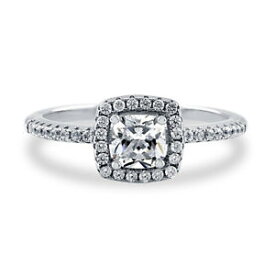 【送料無料】ネックレス　kホワイトゴールドサイズreal 070ct moissanite 14k white gold engagement womens wedding rings size m j n
