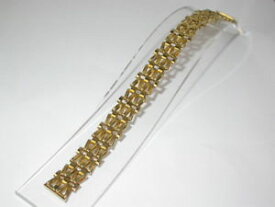 【送料無料】ネックレス　ビンテージレトロゴールドファンシーリンクブレスレットvintage retro 9ct gold fancy link bracelet 1972