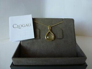 yzlbNX@S[hCG[[YS[h`y_g`F[clogau gold, 9ct yellow amp; rose gold rutilated quartz pendant, 22 chain rrp 850