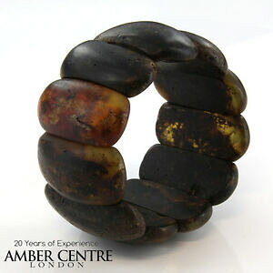 yzlbNX@dark raw frosted genuine german natural baltic amberbraceletw026 rrp800dark raw frosted genuine german natural baltic ambe