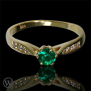 yzlbNX@GhkCG[S[hfB[XOnatural emerald engagement wedding eternity 14k yellow gold ladies ring ye82