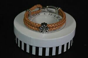 �y���������z�l�b�N���X�@�g�}�Xsabothomas sabo leather and silver bracelet