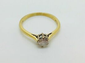【送料無料】ネックレス　レディースイエローゴールドサイズladies 18ct yellow gold engagement ring size q 5420850