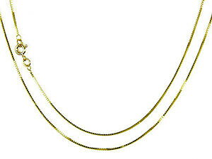yzlbNX@CG[S[hxl`A{bNX`F[`F[9ct yellow gold venetian box chain 24 60cm width 070mm long luxury chain