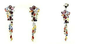 yzlbNX@X^[O925[hCg^UiCgTt@CAy_gCAOsterling silver 925 natural rhodolite tanzanite fancy sapphire pendant earrings