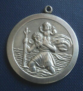 yzlbNX@re[W|hZgNXgt@[y_gQINCFZYVbvlarge vintage stg silver st christopher pendant georg jensen ltd shop hm 1974