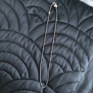 �y���������z�l�b�N���X�@�Q�I���N�C�F���Z���G���h�E�`�F�[��georg jensen sterling silver pea chain