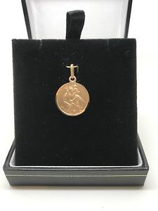 yzlbNX@CG[S[hZgNXgt@[y_g9ct yellow gold saint christopher pendant