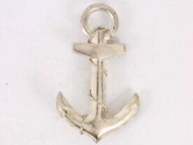 【送料無料】ネックレス　アンカースターリングシルバーブローチセーリングボートship anchor sterling silver brooch sailing boat 925 54g bt78