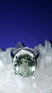 �y���������z�l�b�N���X�@�W�F�C���Y�T�C�Y jaynes gem stunning natural 5ct green amerthyst size n us 0 us 65