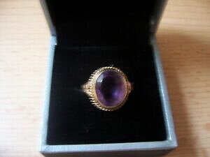 yzlbNX@AWXgS[hOlovely amethyst 9ct gold ring