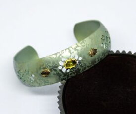 【送料無料】ネックレス　ペリドットスモーキートパーズブレスレットhollyyashi mirabella bracelet with peridot and smoky topaz