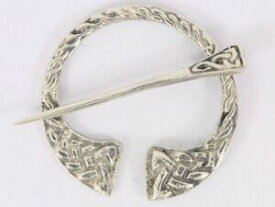 【送料無料】ネックレス　ジェームスブローチスターリングシルバースコットランドキルトピンjames coull pennanular brooch sterling silver scottish kilt pin 925 9g bw11