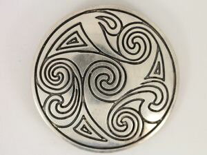 �y���������z�l�b�N���X�@ortak�P���g�u���[�`�X�^�[�����O�u�h�E925 363gcp56ortak celtic brooch sterling silver ladies vintage 925 363g cp56