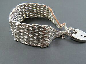 yzlbNX@re[WX^[OVo[t@V[Q[gNuXbgvintage sterling silver fancy gate link bracelet 1976